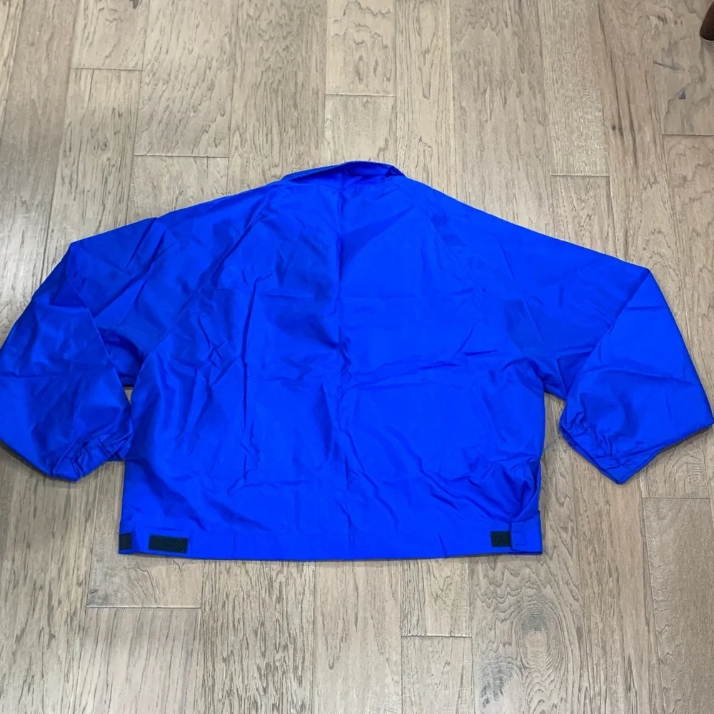 NWOT London Fog Royal Blue Two-Piece Rain Jacket and Pants Set Size Large - Picture 6 of 16